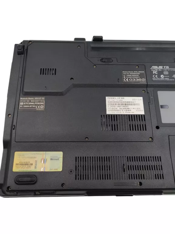 LAPTOP ASUS F3S INTEL CORE T5750 / 3GB RAM / 320GB HDD