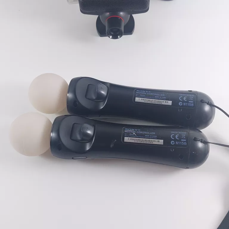ZESTAW PS MOVE 2X KONTROLER + KAMERA + GRA + KABEL USB