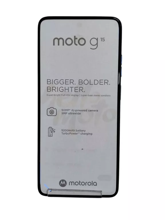 TELEFON MOTOROLA MOTO G15 6/128 GB GWAR DO 30.04.2027