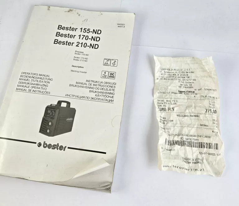 SPAWARKA BESTER 210-ND KOMPLET + DOW. ZAKUPU