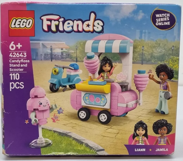LEGO FRIENDS 42643 - STOJAK I HULAJNOGA Z WATY CUKROWEJ