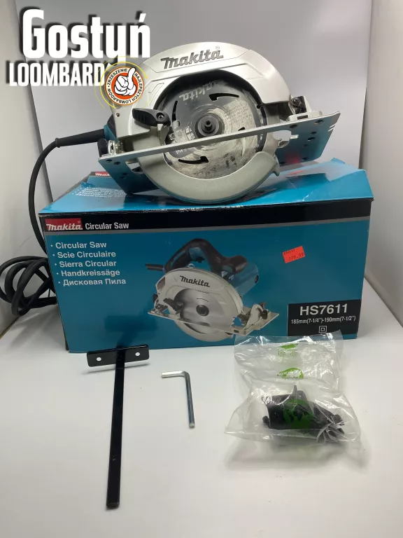 PIŁA TARCZOWA MAKITA HS7611 BDB!!!