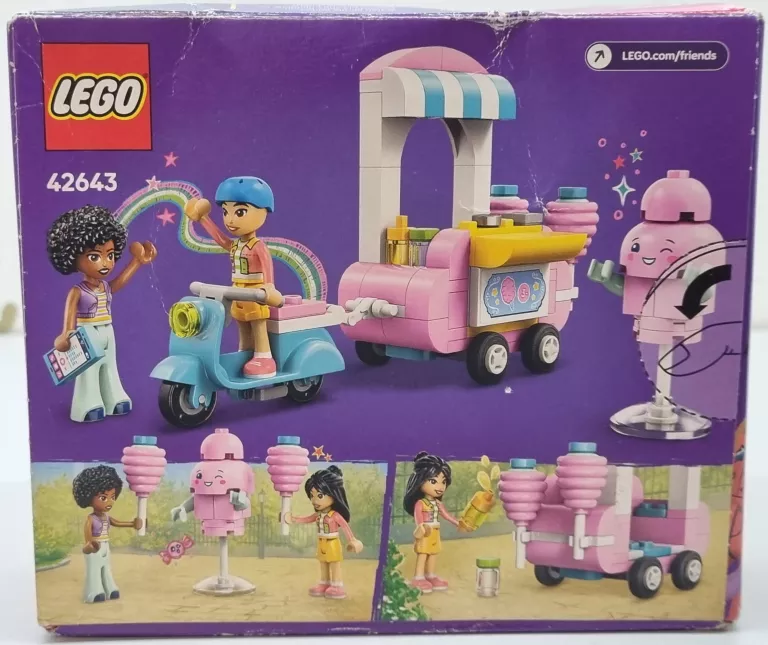 LEGO FRIENDS 42643 - STOJAK I HULAJNOGA Z WATY CUKROWEJ