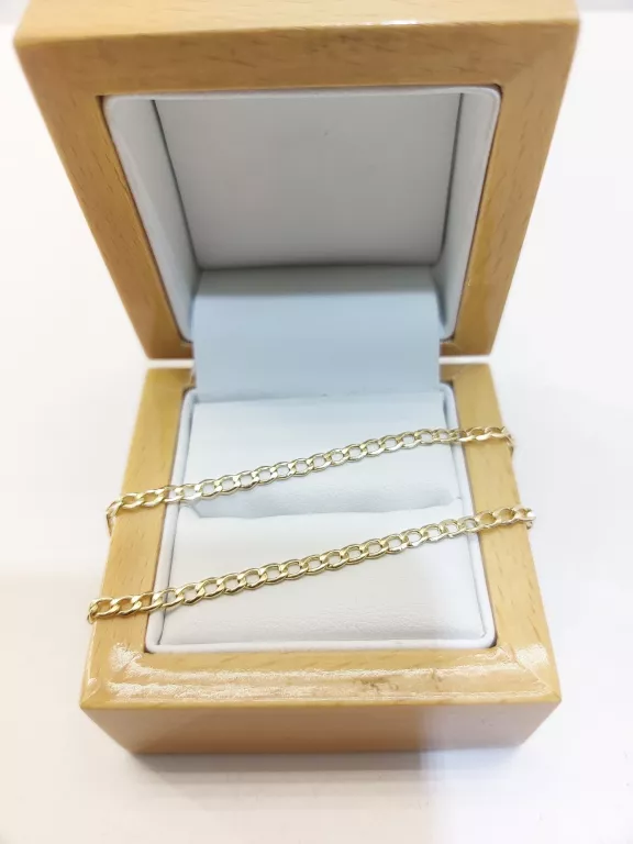 ZŁOTA EFEKTOWNA BRANSOLETKA! 585! 1,23G