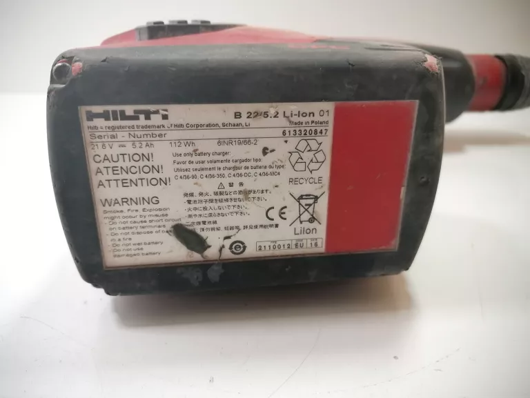 MŁOTOWIERTARKA HILTI TE 2-A22