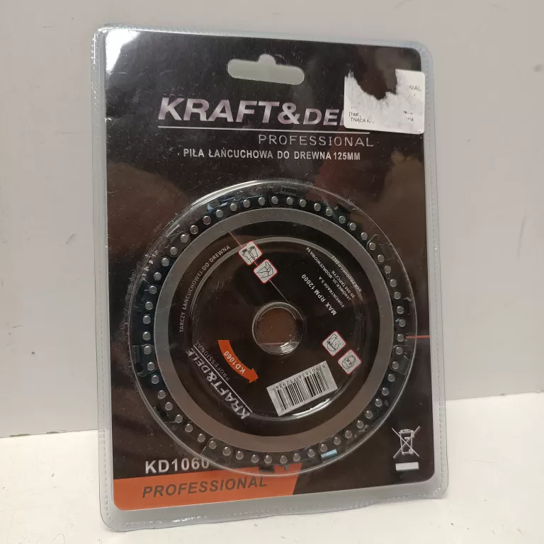 TARCZA ŁAŃCUCHOWA TNĄCA KRAFT&DELE 125MM
