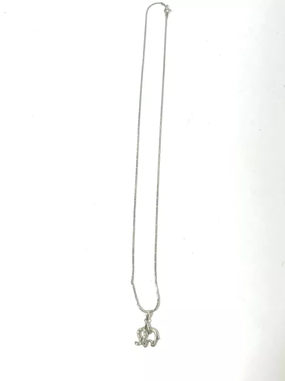 SREBRNY ŁAŃCUSZEK Z ZAWIESZKĄ PR.925 DŁ. 50 CM