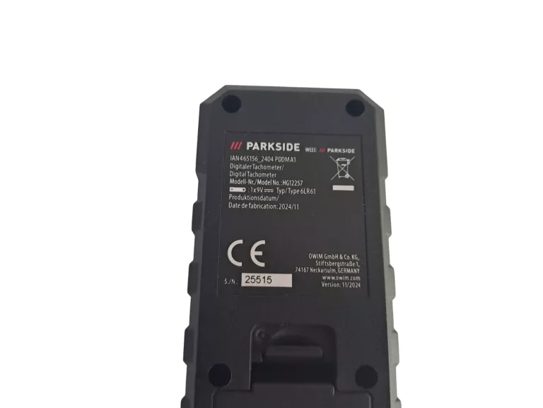 OBROTOMIERZ CYFROWY PARKSIDE PDDM A1