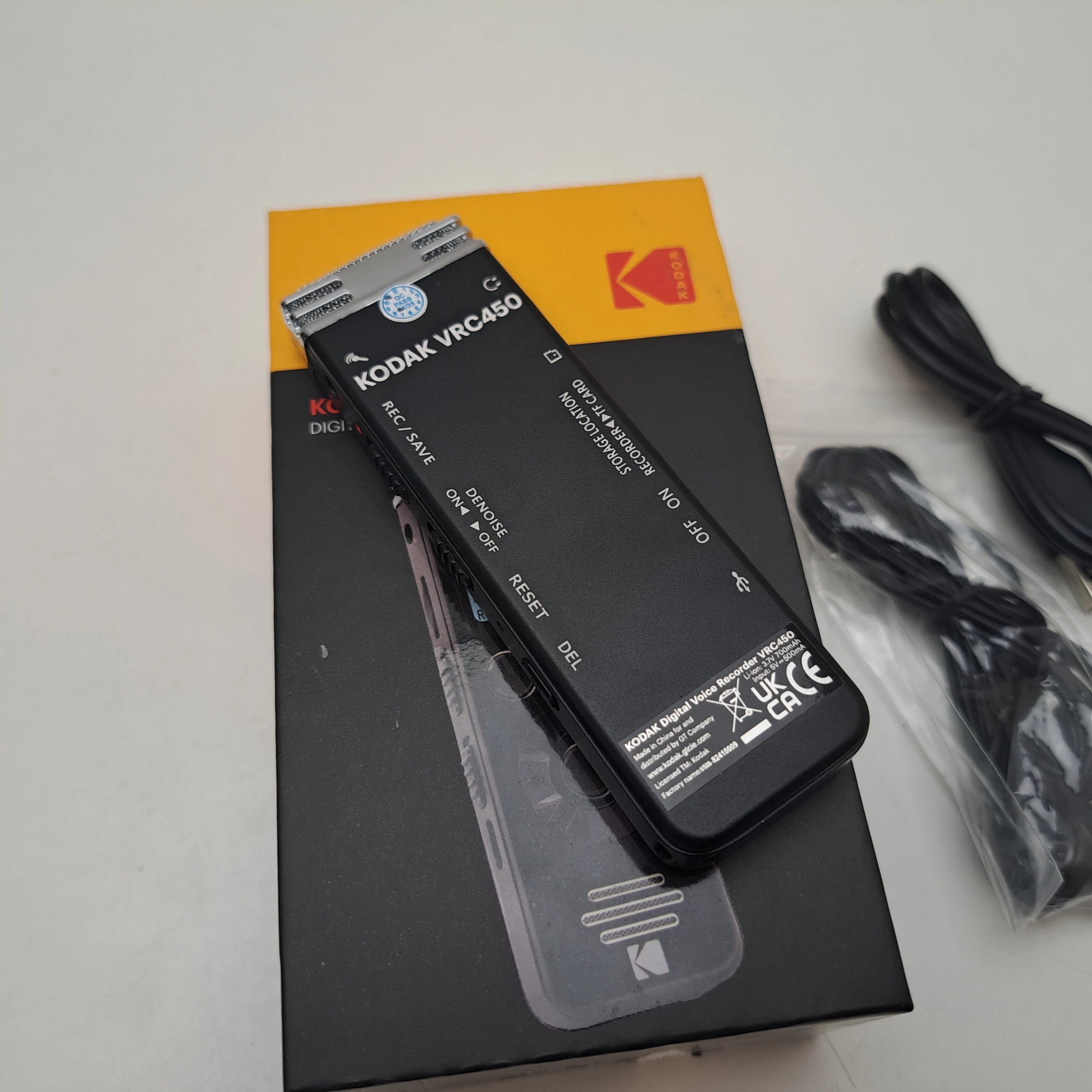 dyktafon-kodak-vrc450-ean-gtin-3760265542512