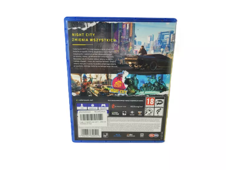 CYBERPUNK 2077 - GRA NA KONSOLĘ PS4