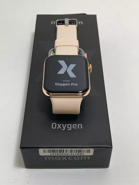 ZEGAREK SMARTWATCH MAXCOM OXYGEN PINK WARTO OKAZJA