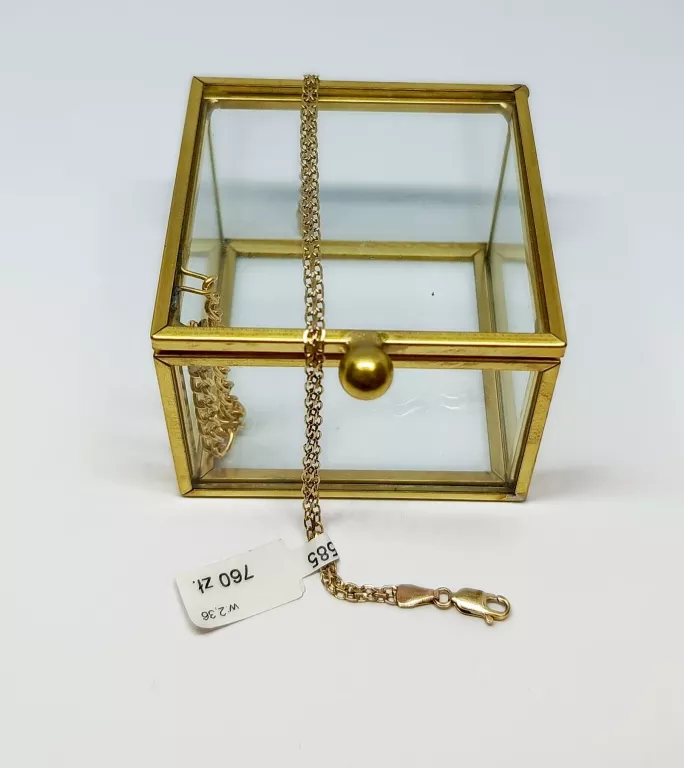 ZŁOTA BRANSOLETKA 2.36 G 585