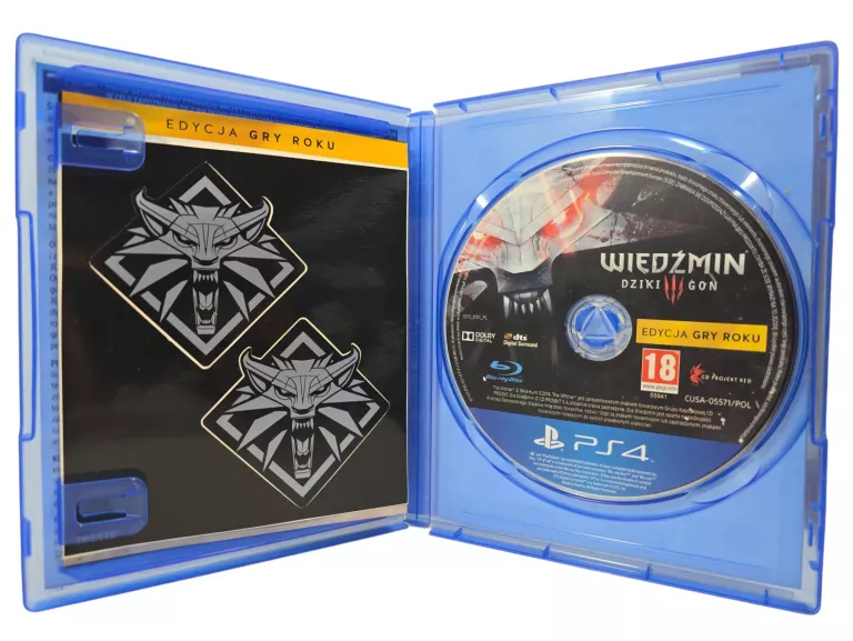 WIEDŹMIN 3: DZIKI GON EDYCJA GRY ROKU (GOTY) PL PS4