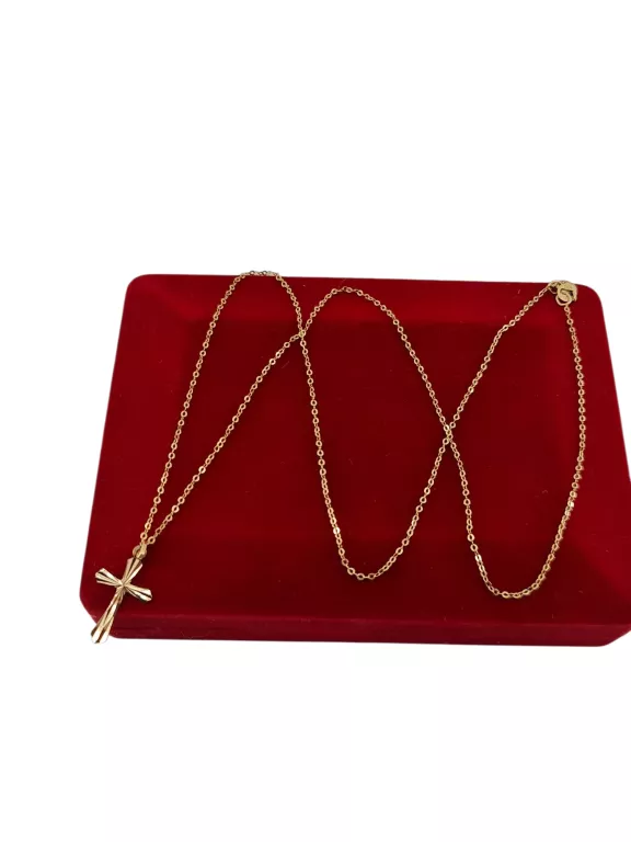 ŚLICZNY ZŁOTY ŁAŃCUSZEK 585 2,0G DŁ.56CM
