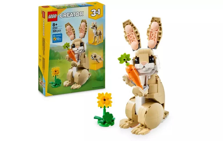 CUDOWNY ZESTAW LEGO CREATOR 31162 TWÓRCA 31162 SŁODKI KRÓLICZEK
