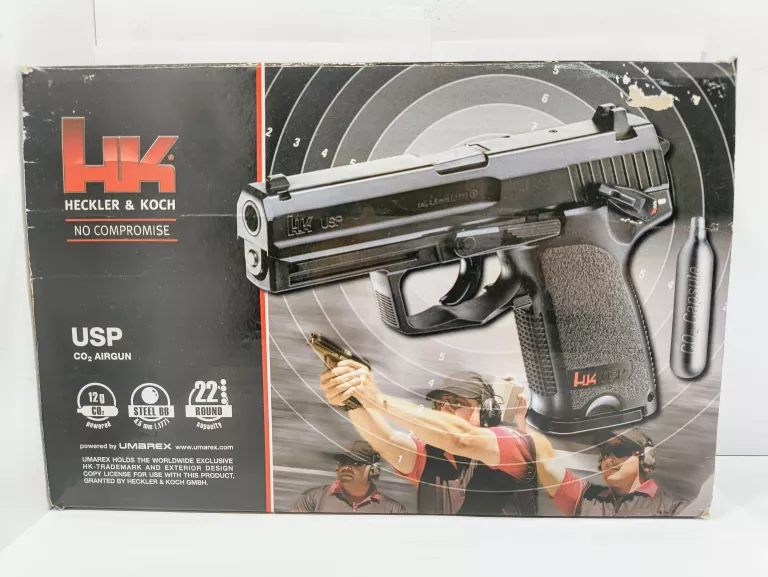 PISTOLET WIATRÓWKA HK USP CO2