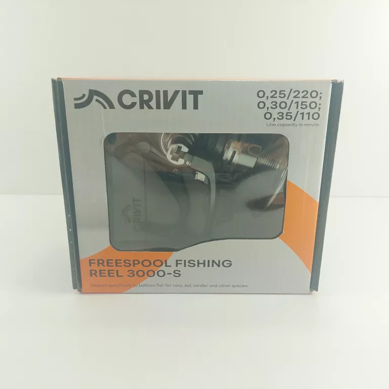 KOŁOWROTEK CRIVIT FREESPOOL FISHING REEL 3000-S