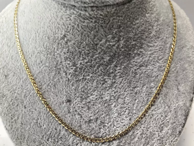 PRZEPIĘKNY ZŁOTY ŁAŃCUSZEK SPLOT GUCCI 3,49G PR.585 14K 50CM