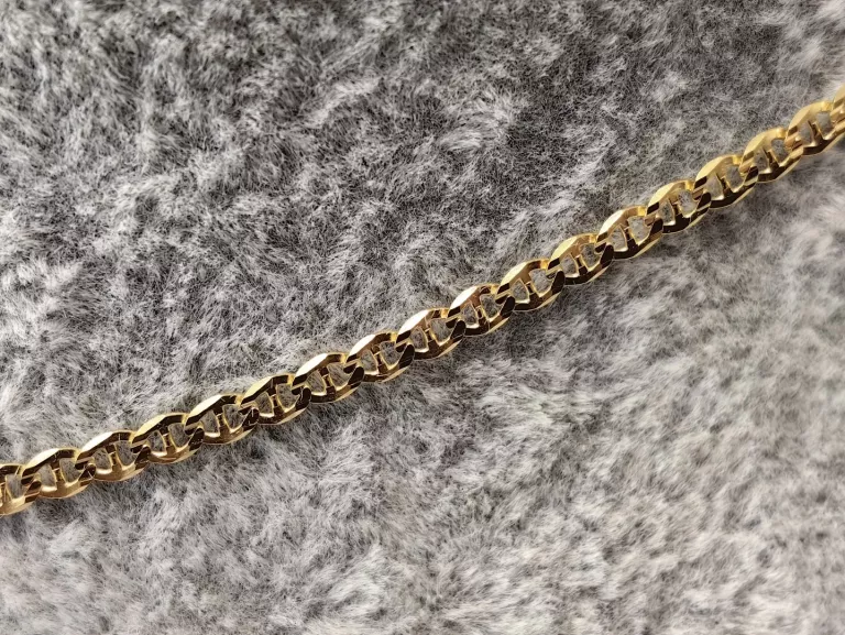 PRZEPIĘKNY ZŁOTY ŁAŃCUSZEK SPLOT GUCCI 3,49G PR.585 14K 50CM