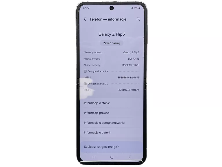 TELEFON SAMSUNG GALAXY Z FLIP6 12 GB / 256 GB 5G
