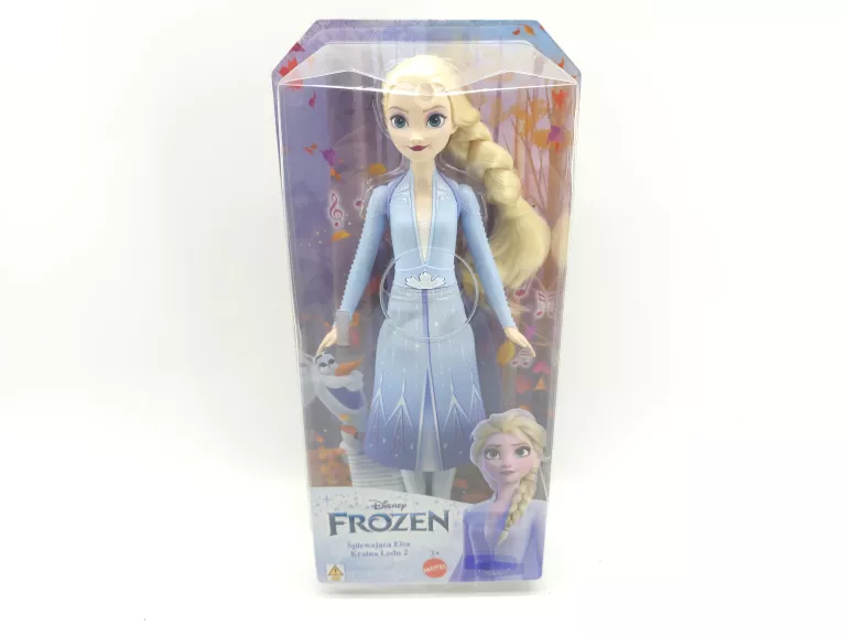 DISNEY FROZEN KRAINA LODU LALKA ELSA ŚPIEWAJĄCA CHCĘ UWIERZYĆ SNOM