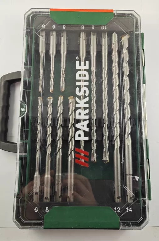 PARKSIDE ZESTAW WIERTEŁ DO UDARU SDS PLUS