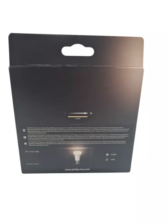 ŻARÓWKI INTELIGENTNE LED PHILIPS HUE E27