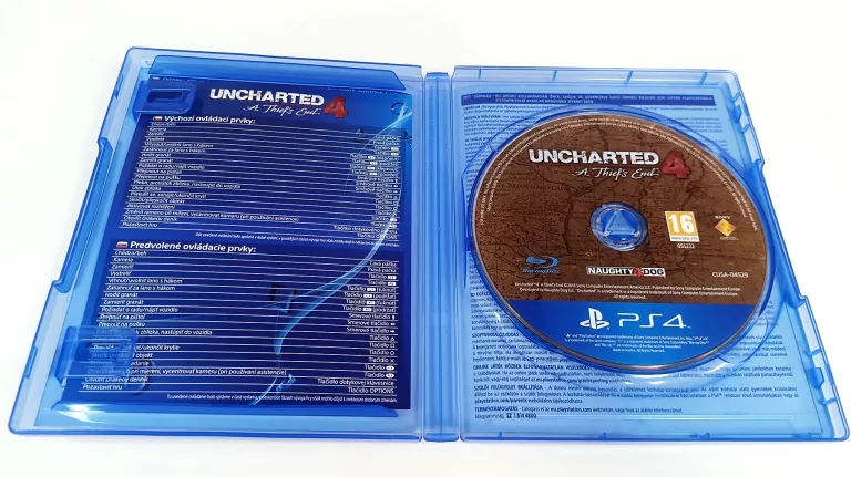 PS4 UNCHARTED 4 A THIEF'S END