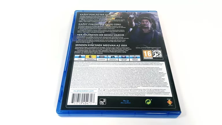 PS4 UNCHARTED 4 A THIEF'S END