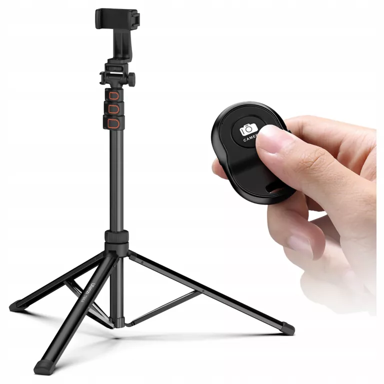 ALUMINIOWY TRIPOD STATYW ULANZI TB64Z Z UCHWYTEM NA SMARTFON I PILOTEM