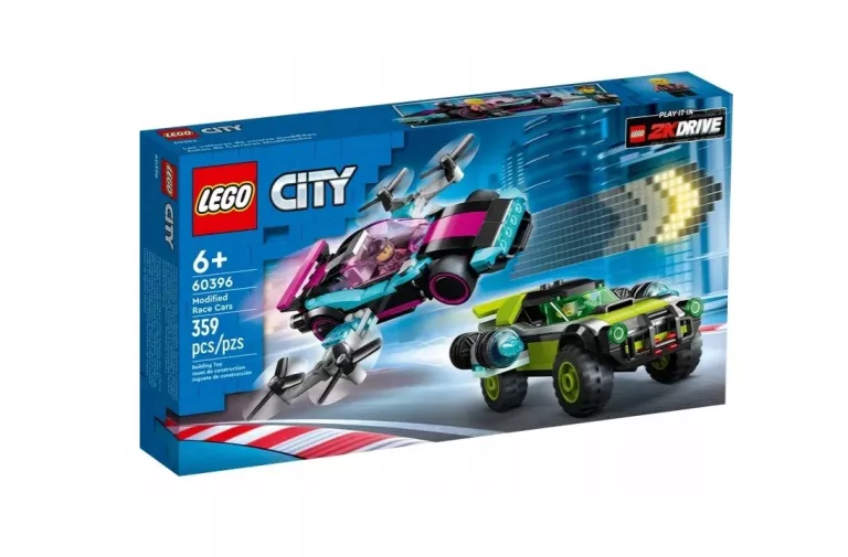 LEGO CITY 60396 PODRASOWANE SAMOCHODY WYŚCIGOWE