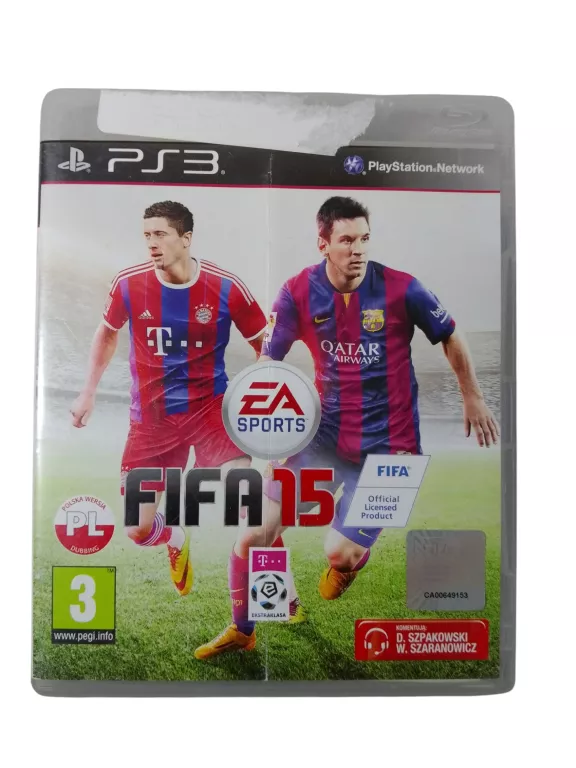 FIFA 15 SONY PLAYSTATION 3