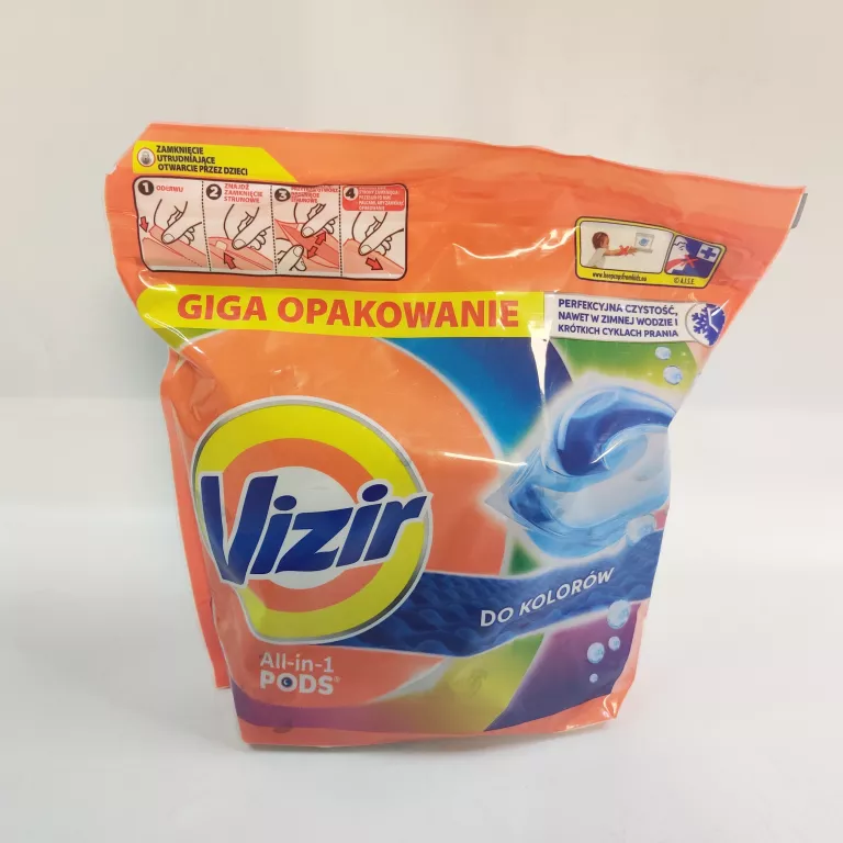 VIZIR ALL-IN-1 PODS KAPSUŁKI DO PRANIA COLOR 60 SZT.