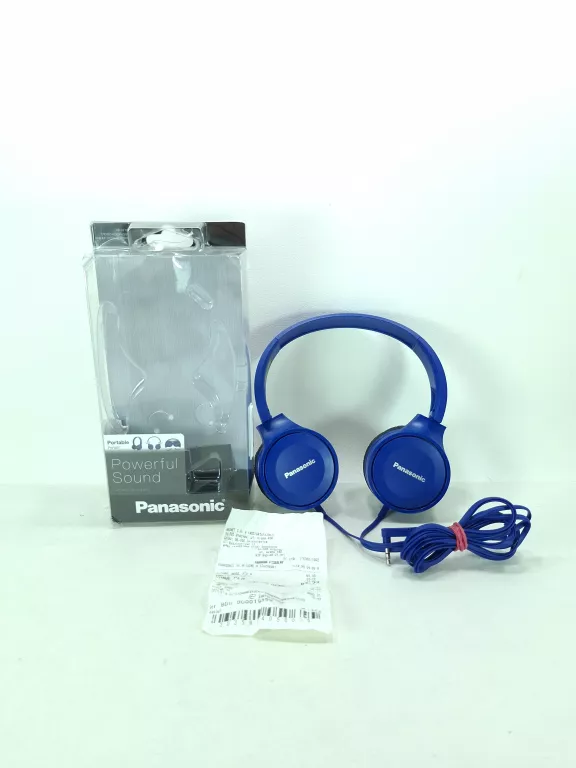 SŁUCHAWKI NAUSZNE PANASONIC RP-HF100 W PUDEŁKU