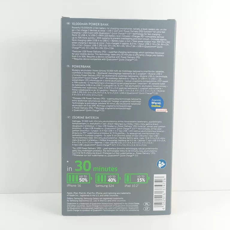 POWERBANK TRONIC 10KMAH #IGŁA