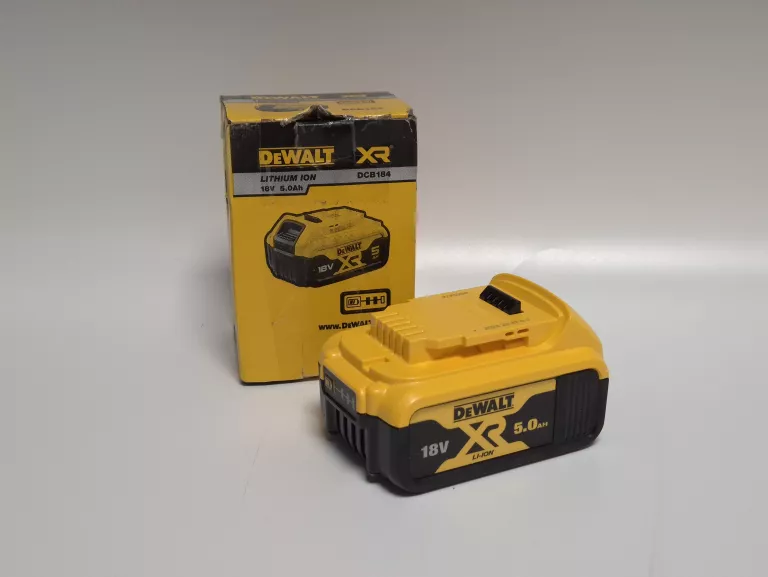 AKUMULATROR DEWALT DCB184 5AH 18V