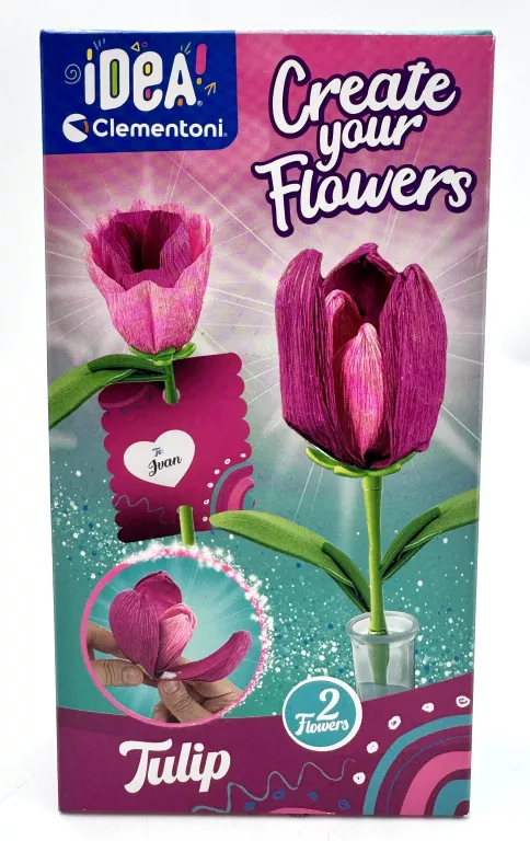 MINI FABRYKA KWIATÓW CLEMENTONI 18170 TULIPAN