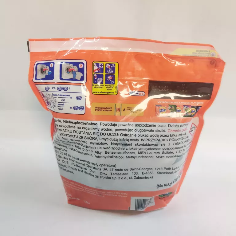 VIZIR ALL-IN-1 PODS KAPSUŁKI DO PRANIA COLOR 60 SZT.