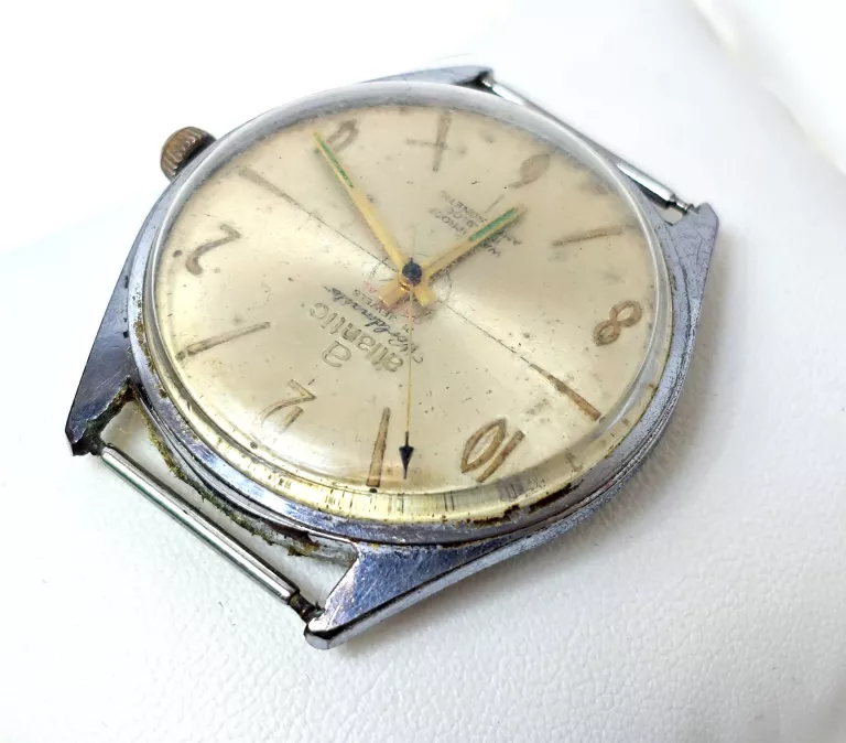 ZEGAREK ATLANTIC WORLDMASTER ANTICHOC ANTIMAGNETIC DO RENOWACJI