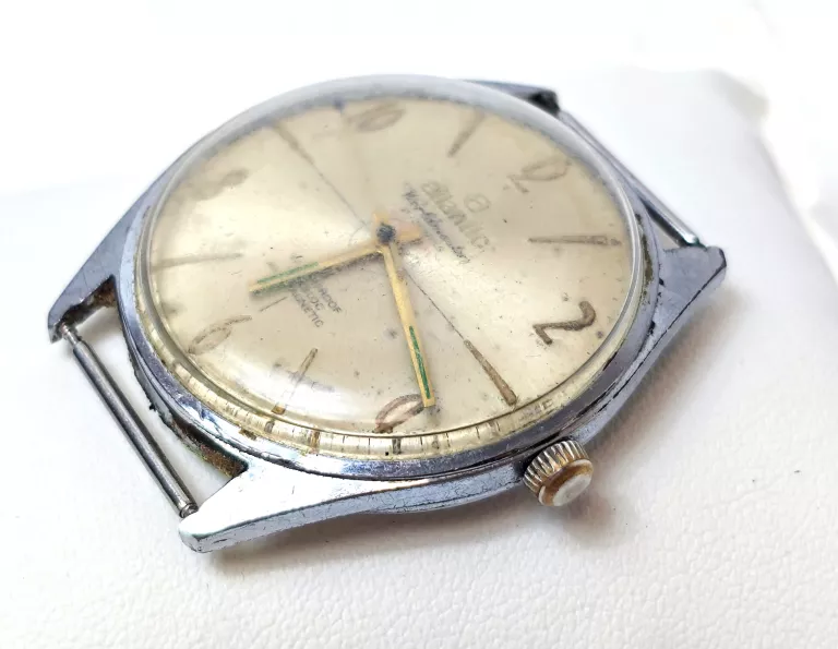 ZEGAREK ATLANTIC WORLDMASTER ANTICHOC ANTIMAGNETIC DO RENOWACJI