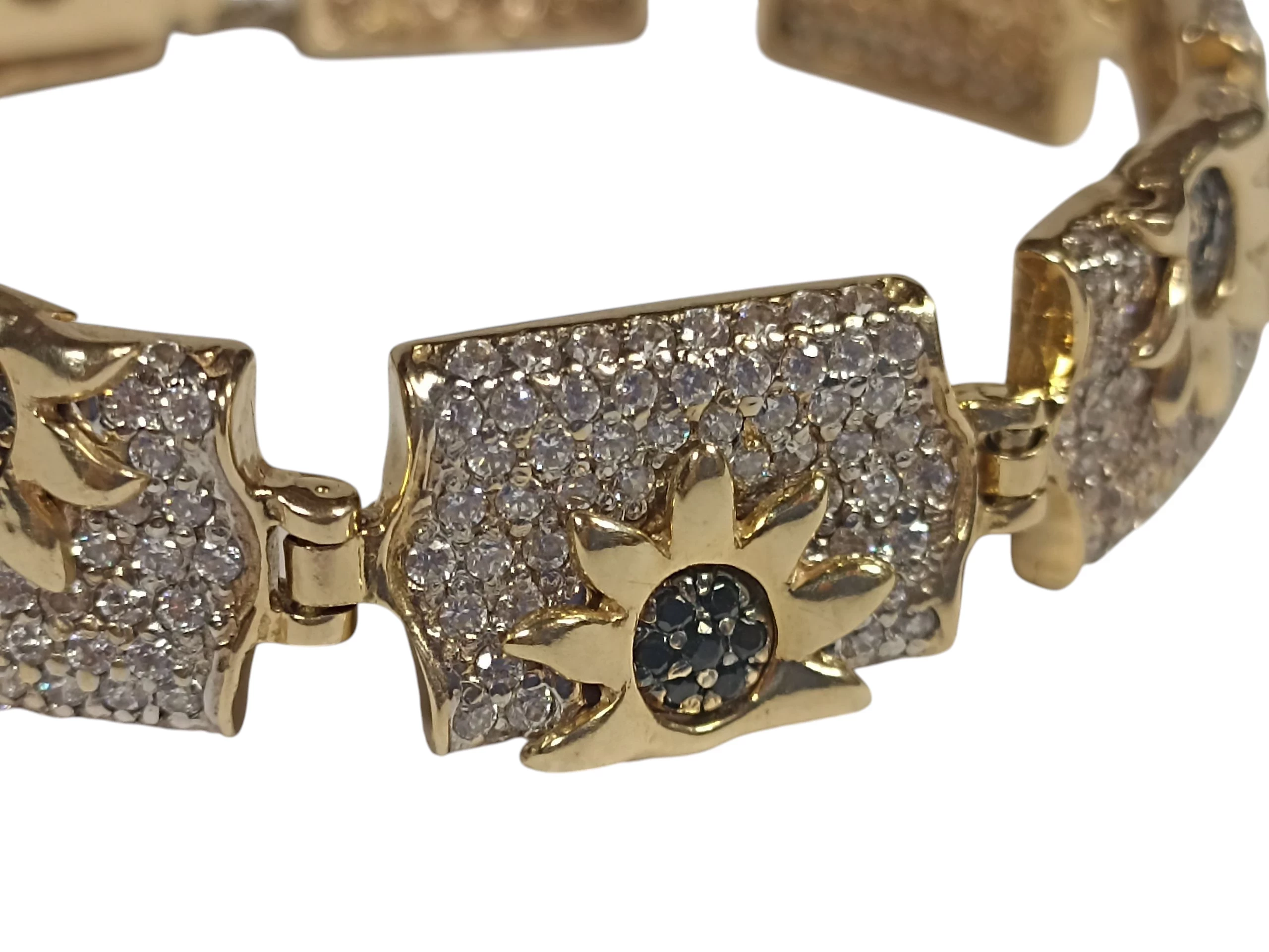 zlota-bransoletka-sloneczniki-585-19cm-3720g-stan-11323-2