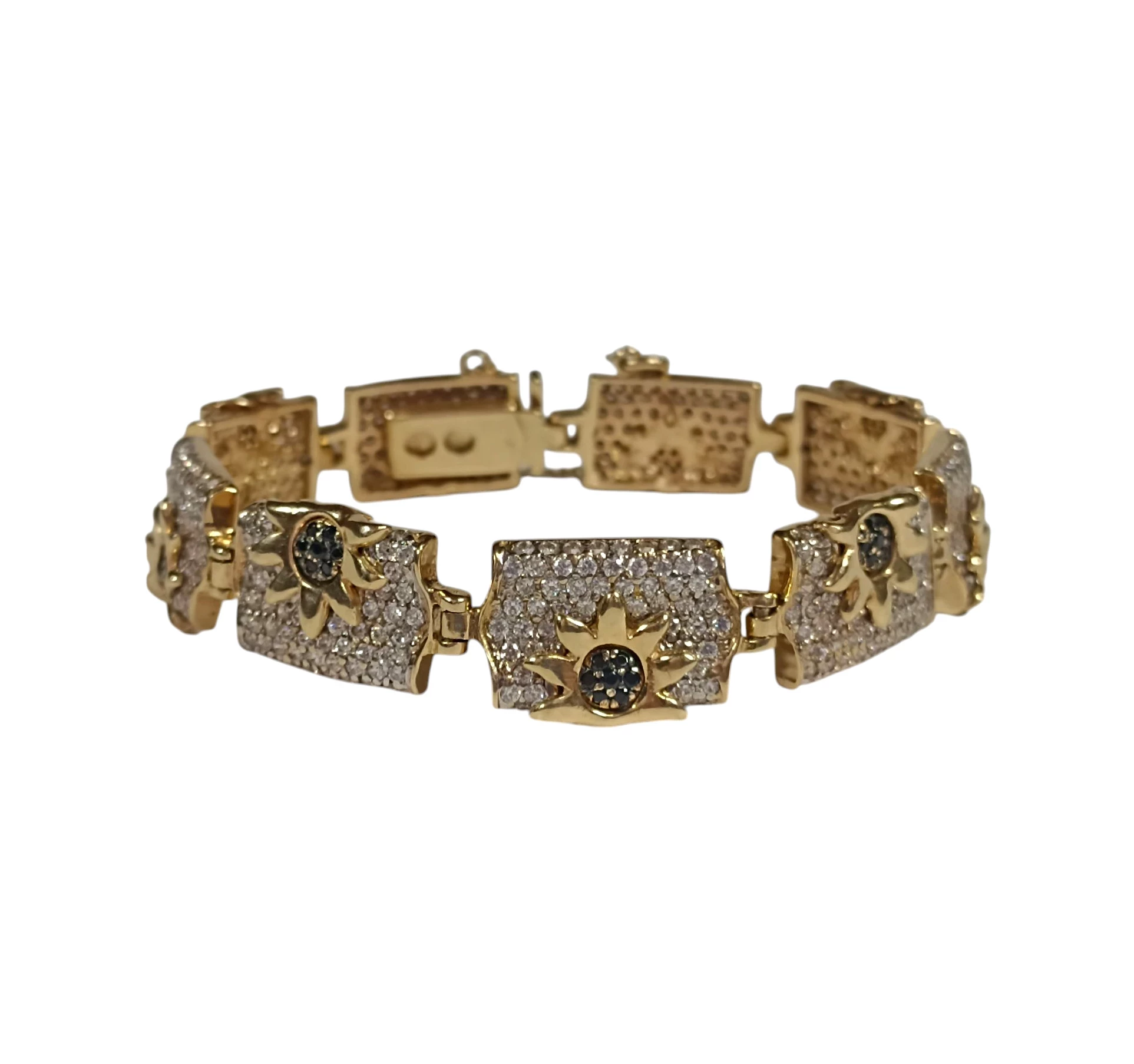 zlota-bransoletka-sloneczniki-585-19cm-3720g-dziewulskiego-39b-torun