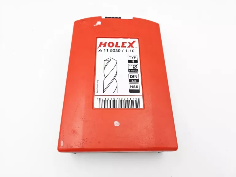 ZESTAW WIERTEŁ HOLEX 11 5030 / 1-10