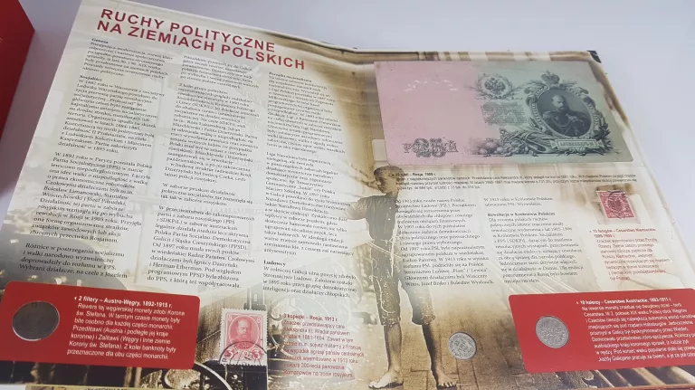 DROGA POLSKI DO NIEPODLEGŁOŚCI SKARBNICA NARODOWA ALBUM NUMIZMATYCZNY