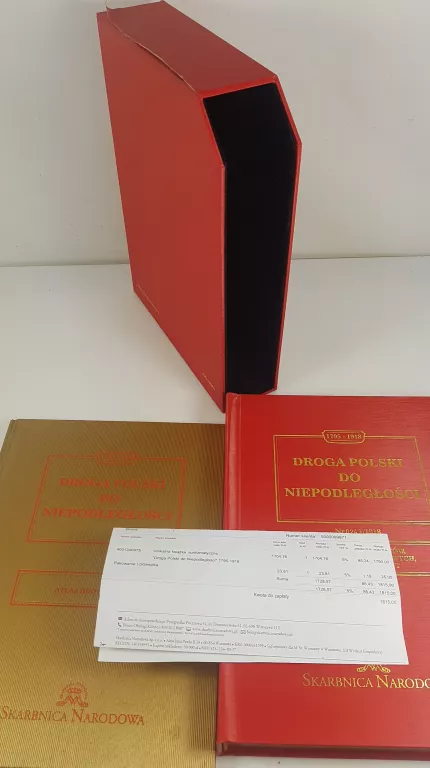 DROGA POLSKI DO NIEPODLEGŁOŚCI SKARBNICA NARODOWA ALBUM NUMIZMATYCZNY