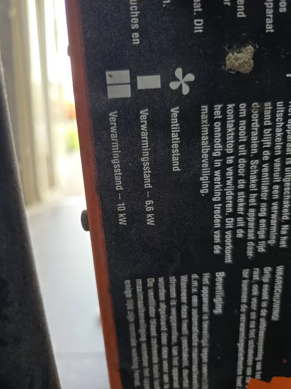 NAGRZEWNICA NA SIŁE 3PA 103 10KW