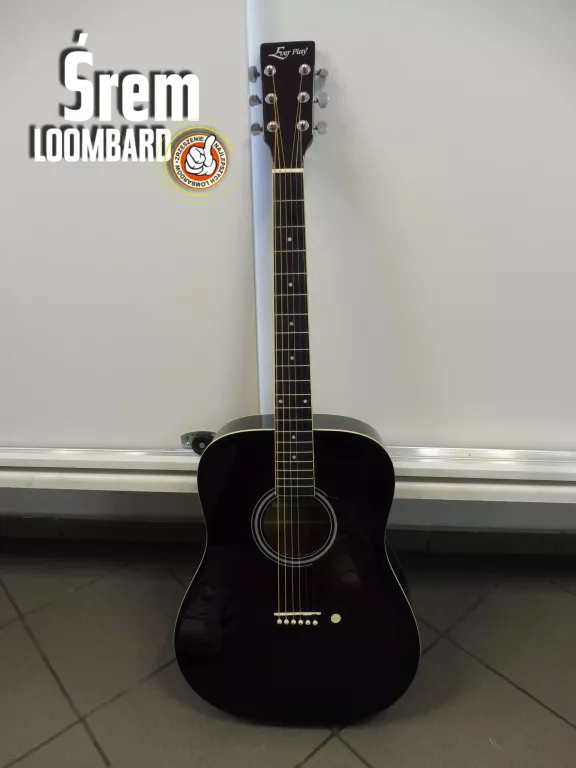 GITARA AKUSTYCZNA EVER PLAY AP-307, FUTERAŁ STAN DB!