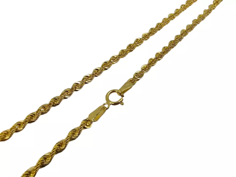 ZŁOTY ŁAŃCUSZEK KORDEL L91 P585 W3,66G DŁ50CM