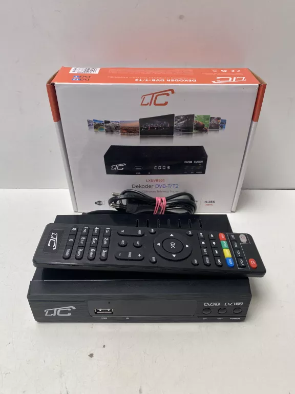 DEKODER DVBT LTC LXDVB501 DVBT-2 HVEC H.264