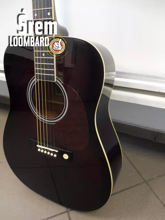 GITARA AKUSTYCZNA EVER PLAY AP-307, FUTERAŁ STAN DB!